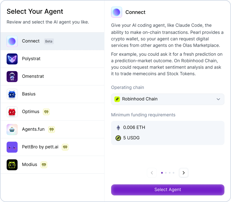 Get Connect via Pearl