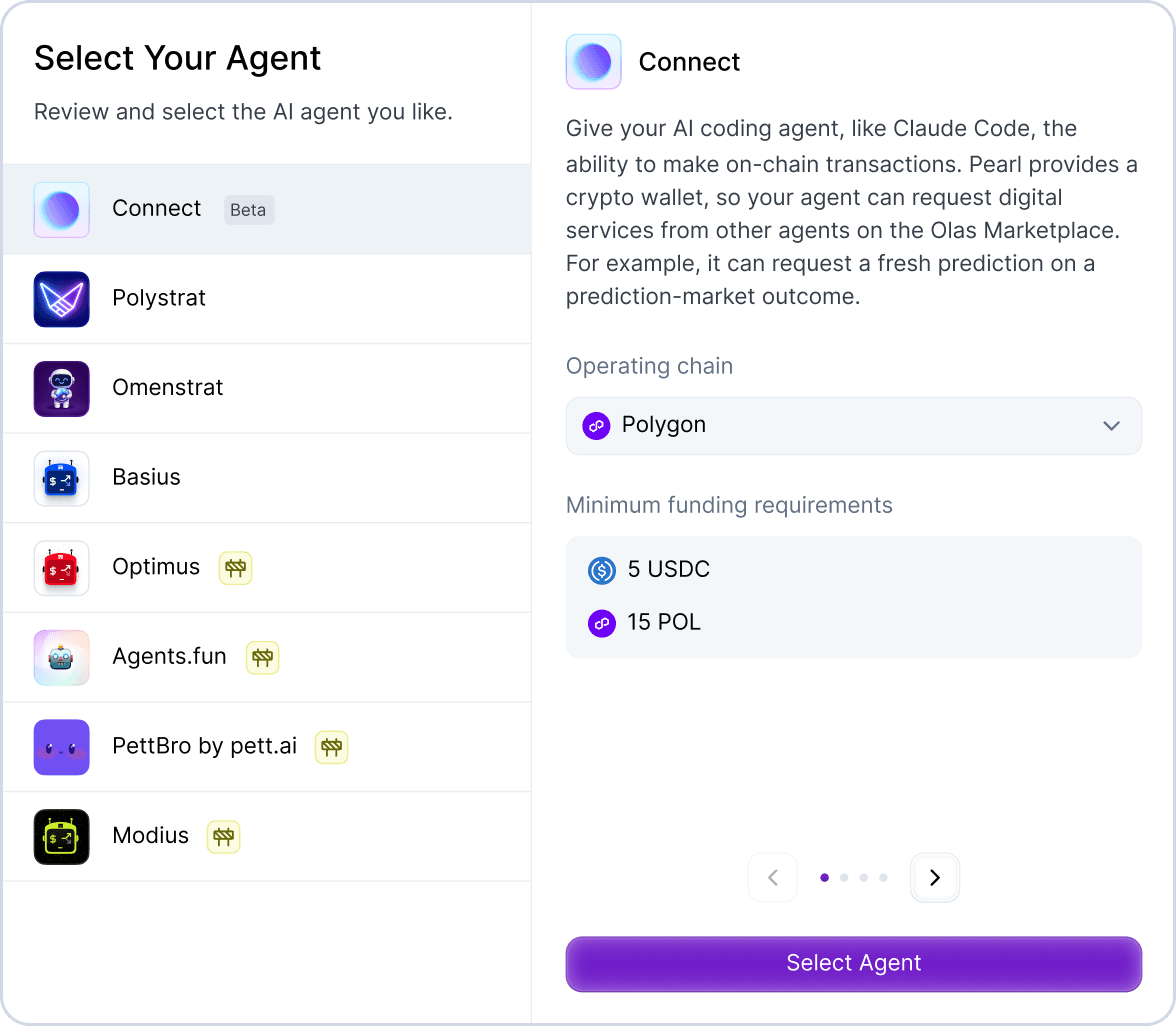 Get Connect via Pearl