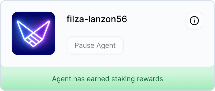 Start your agent